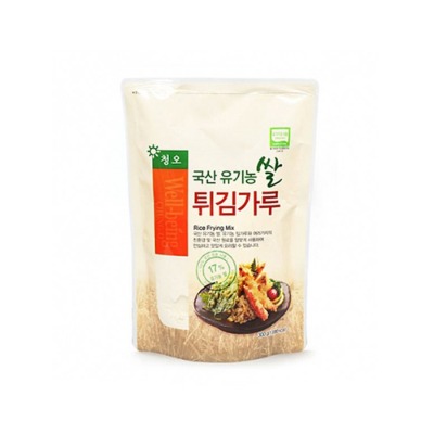 청오건강_국산 유기농쌀 튀김가루(300g)*4
