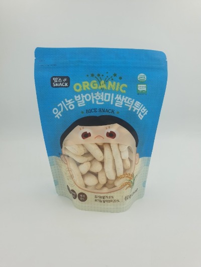 청오건강_유기농 발아현미쌀떡튀밥(60g*5)